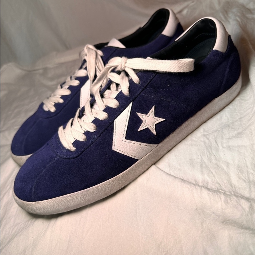 Converse One Star Dark Purple Suede Low Top Sneakers Men’s 11 Skate Shoes